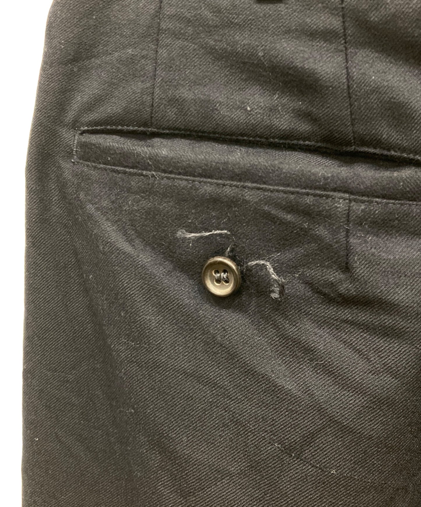 [Pre-owned] COMME des GARCONS HOMME 80's 2-tuck wool slacks HS-08027M