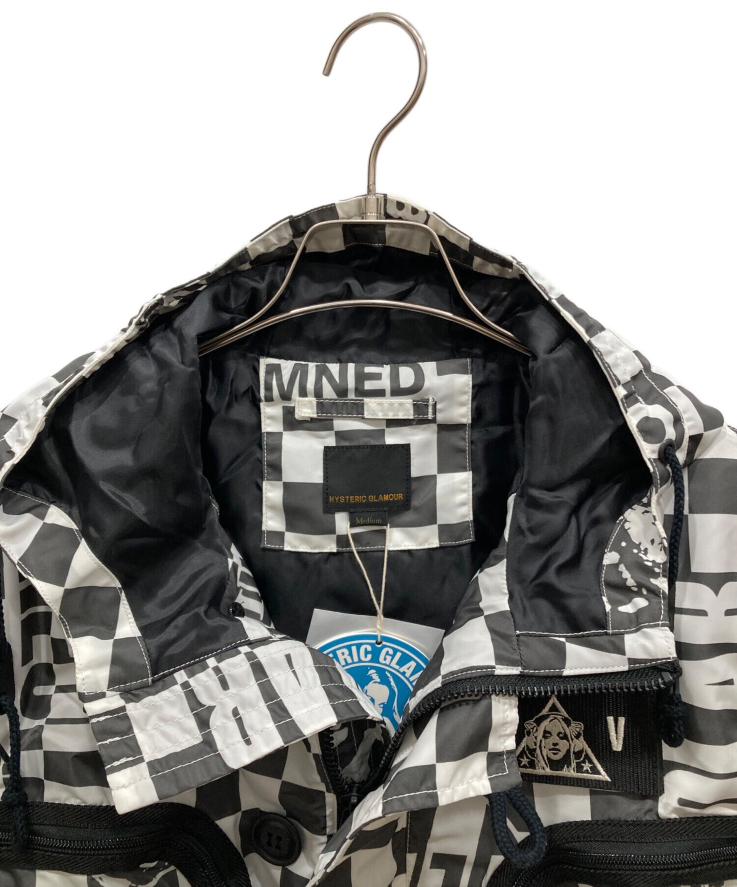 [Pre-owned] Hysteric Glamour Air Force Hooded Military Jacket 02183AB03