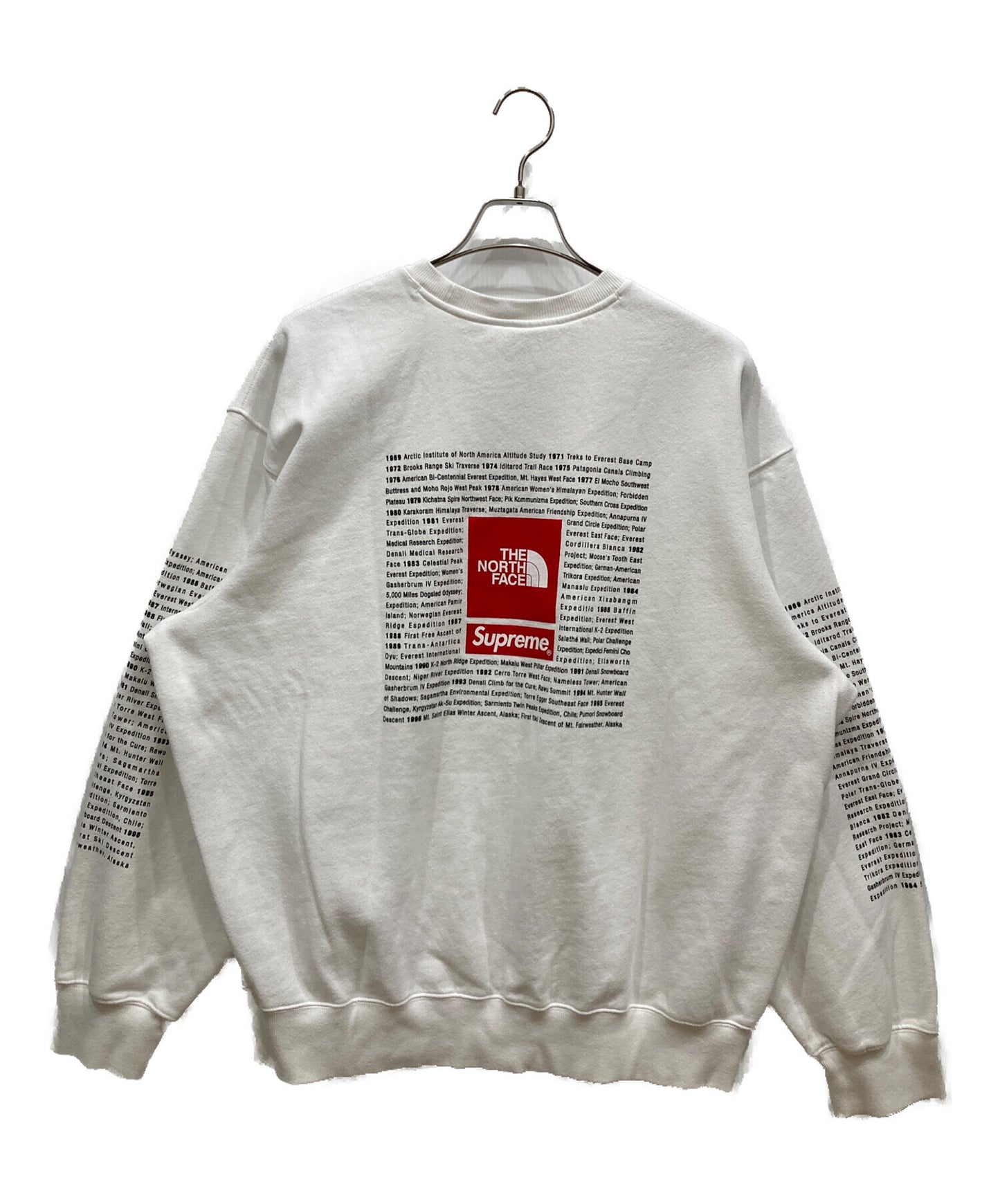 [Pre-owned] SUPREME 24SS Crewneck NT02411I