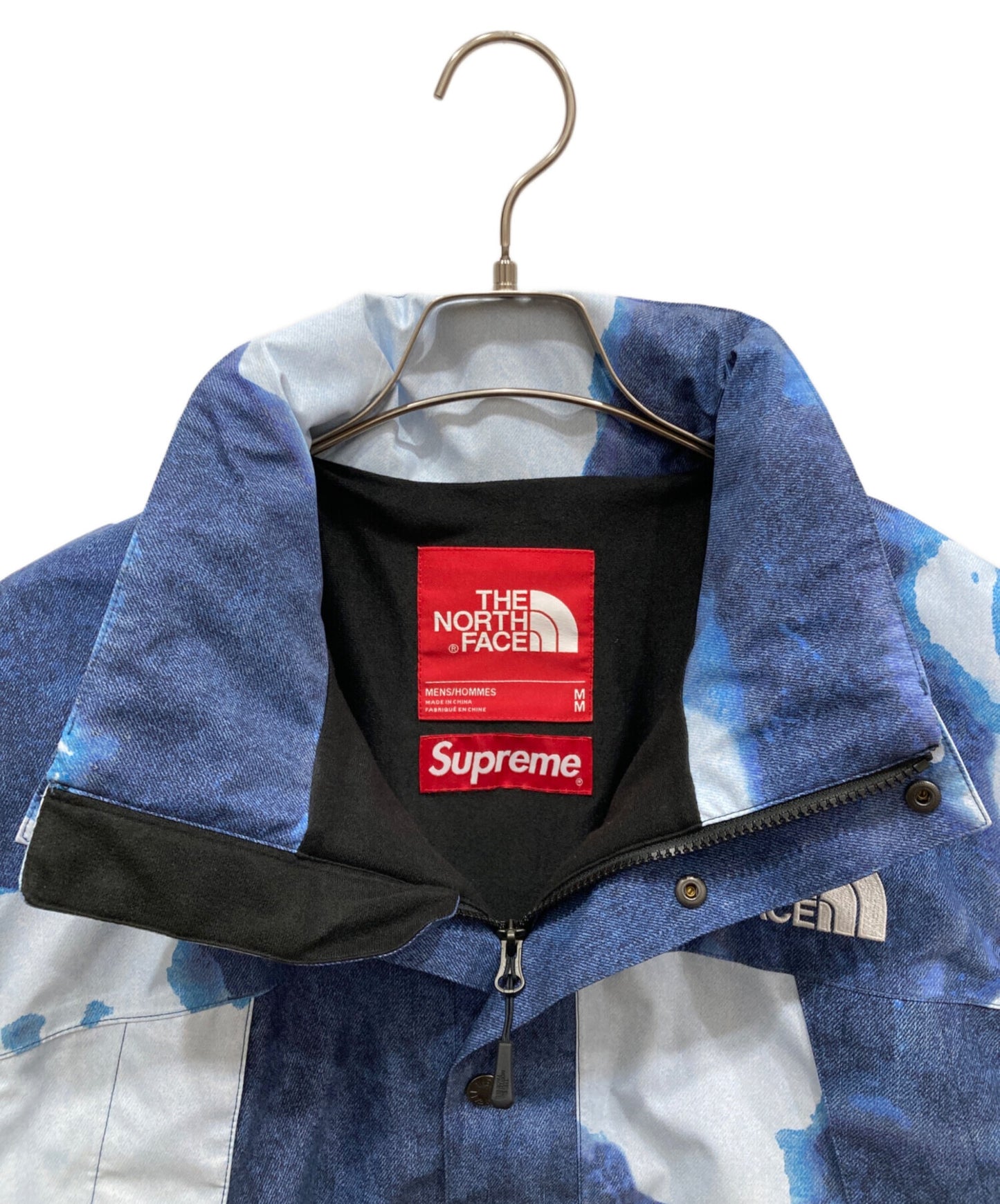 [Pre-owned] SUPREME 21AW Bleached Denim Print Mountain NP52100I