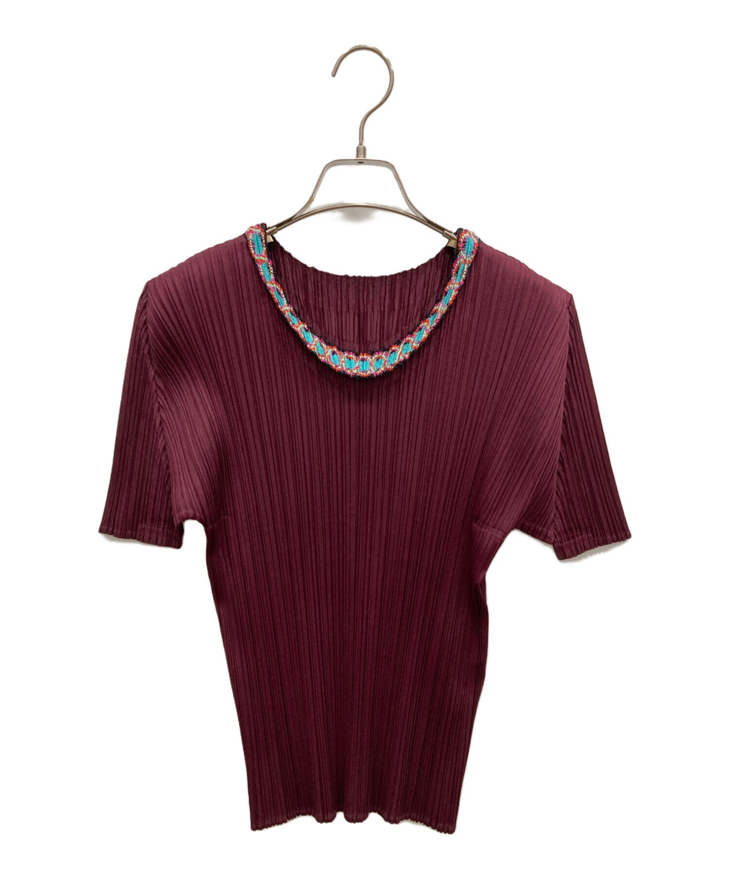 [Pre-owned] PLEATS PLEASE pleated knit PP73-JK572