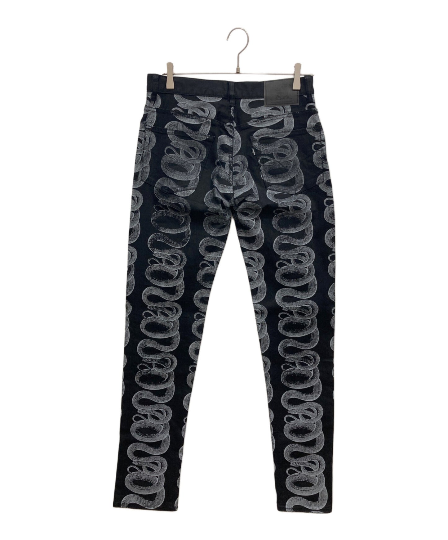 [Pre-owned] Hysteric Glamour SNAKE LOOP Skinny denim pants 01213AP05