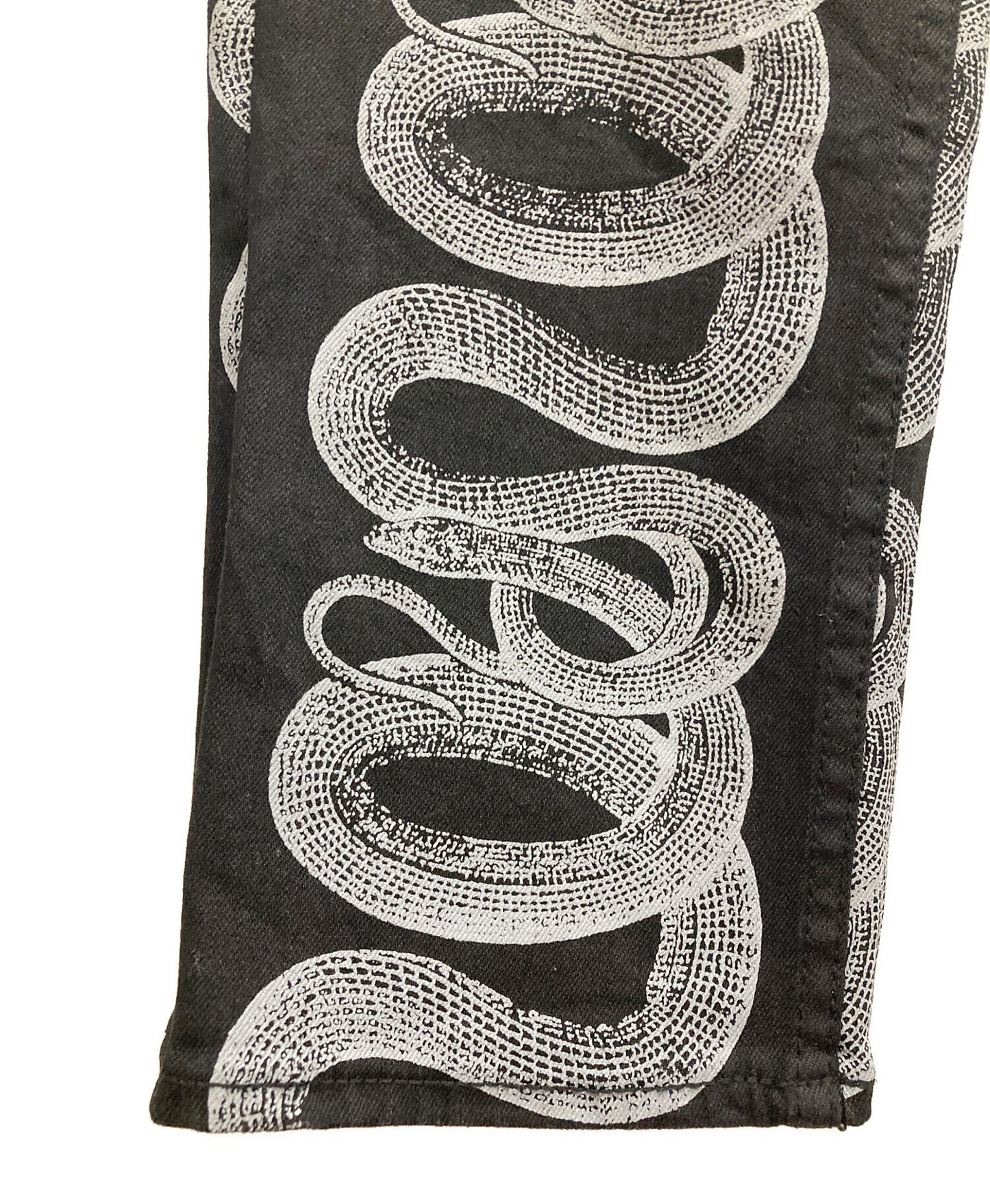 [Pre-owned] Hysteric Glamour SNAKE LOOP Skinny denim pants 01213AP05