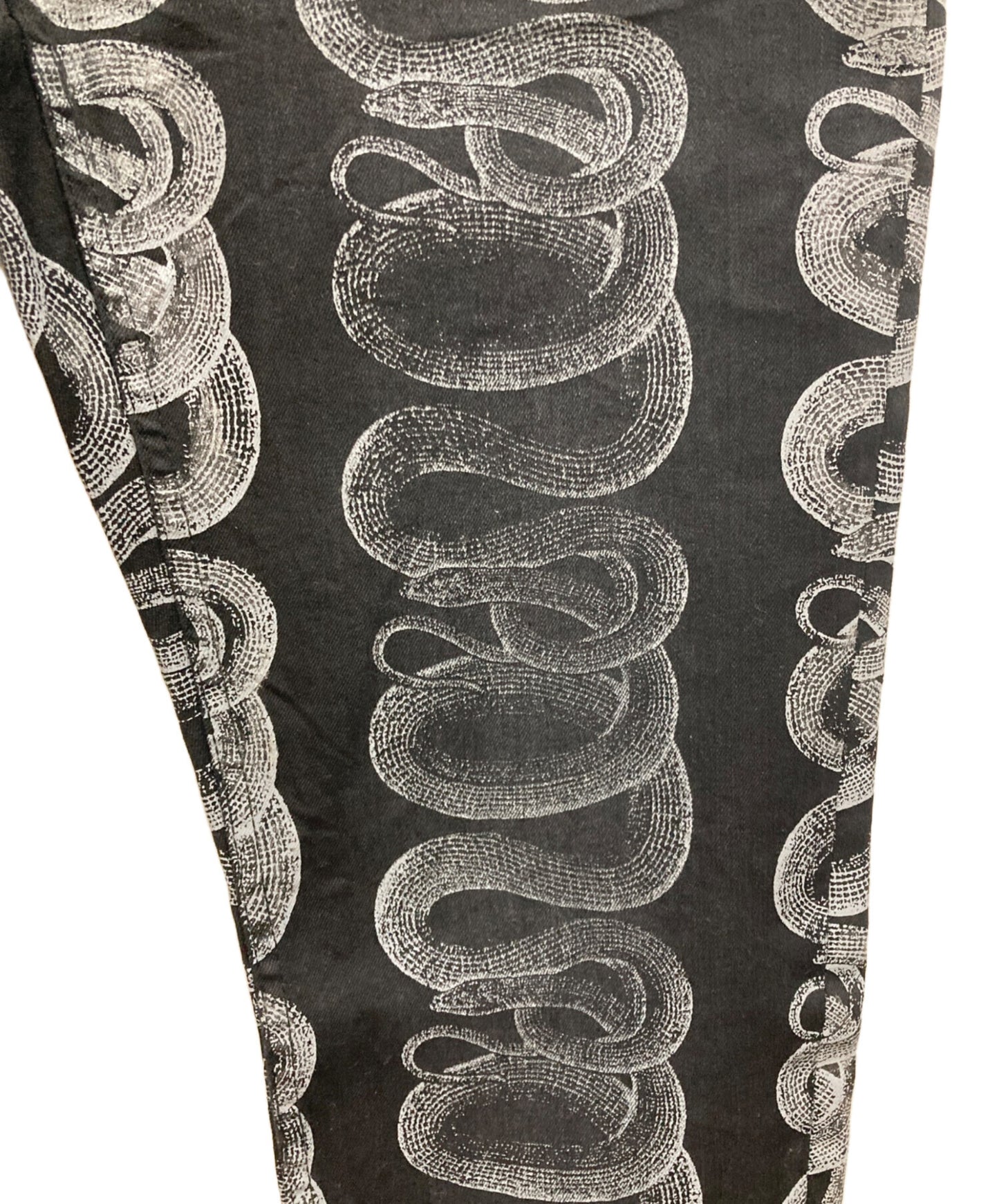 [Pre-owned] Hysteric Glamour SNAKE LOOP Skinny denim pants 01213AP05