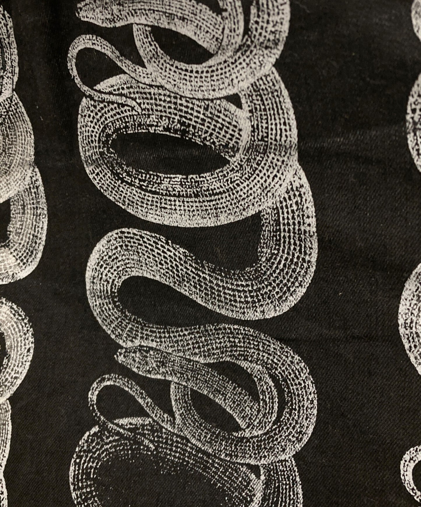 [Pre-owned] Hysteric Glamour SNAKE LOOP Skinny denim pants 01213AP05