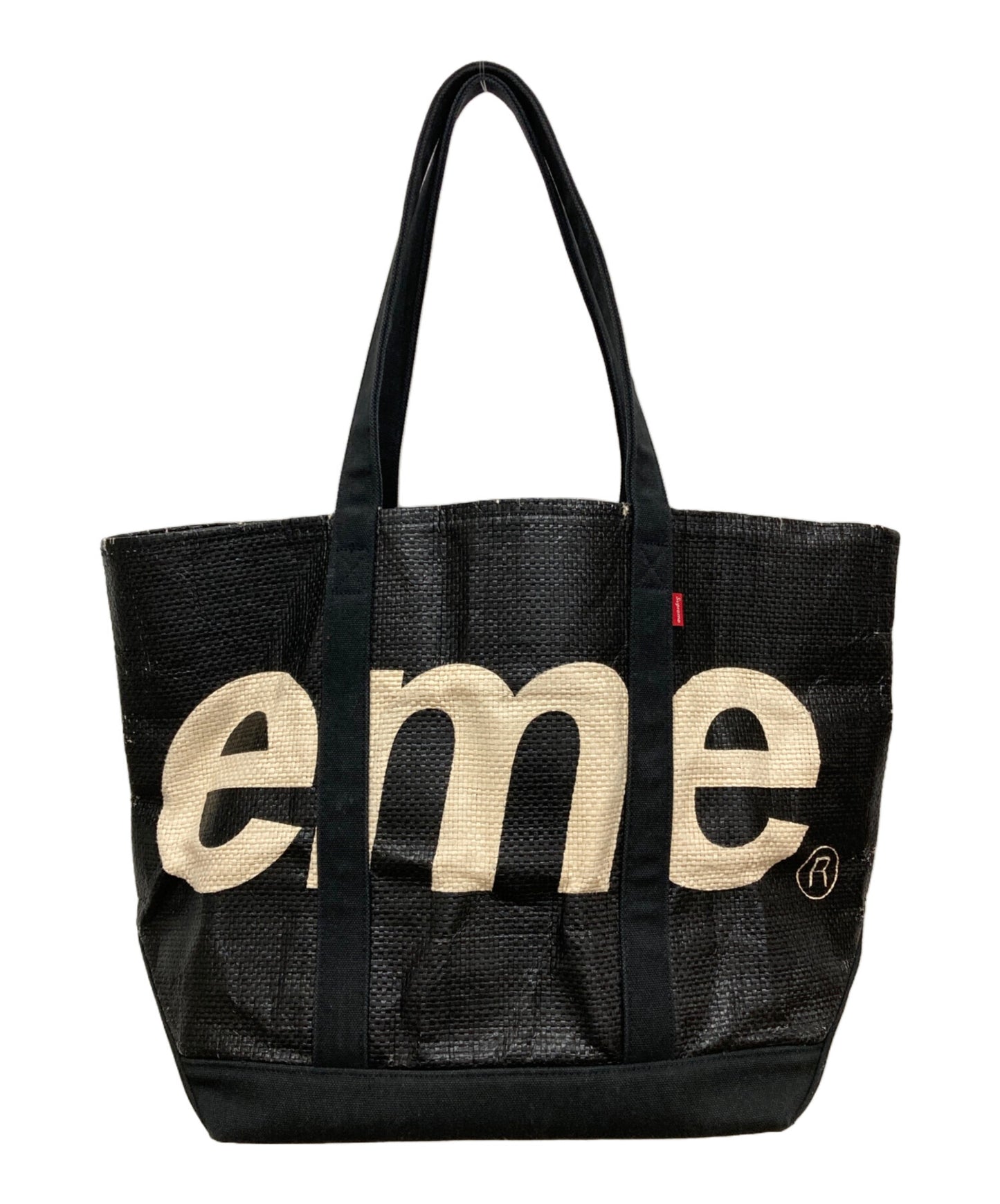 [Pre-owned] SUPREME Raffia Tote