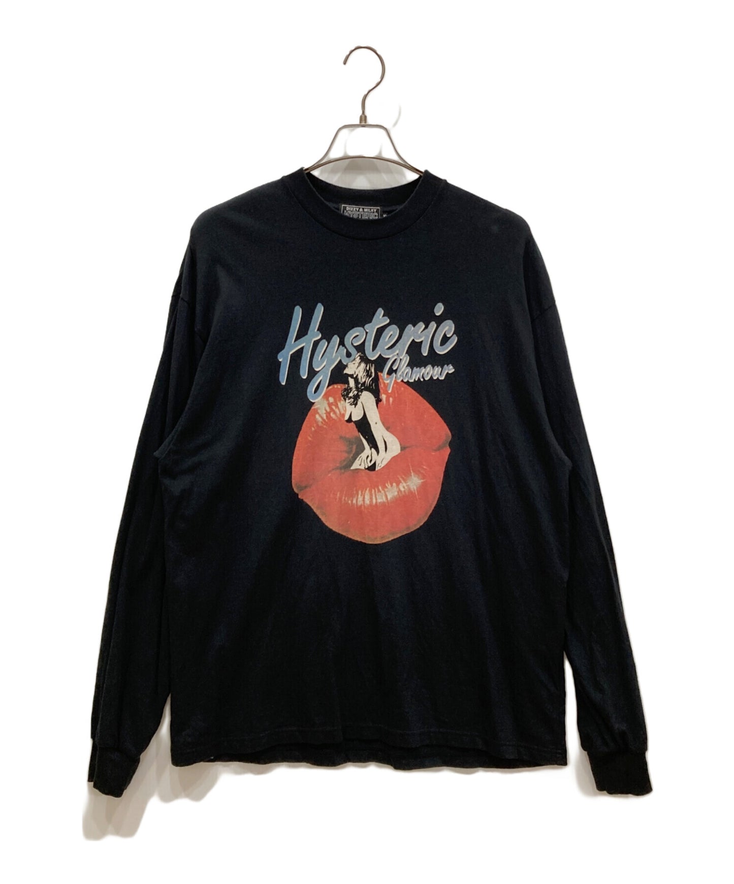 [Pre-owned] Hysteric Glamour LIPS TEAR T-shirt 02223CL21