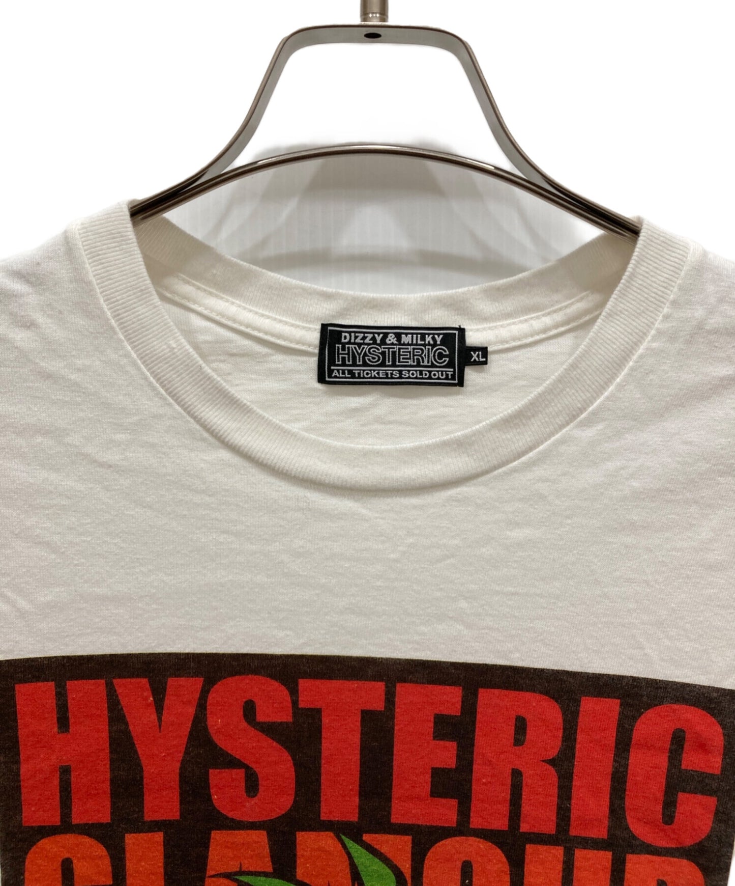 [Pre-owned] Hysteric Glamour SMASH YOUR HEAD SBM T-shirt 02251ct02