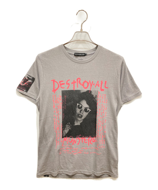 [Pre-owned] Hysteric Glamour DESTROY ALL MONSTERS/DIARY 2 T-shirt 06201CT01