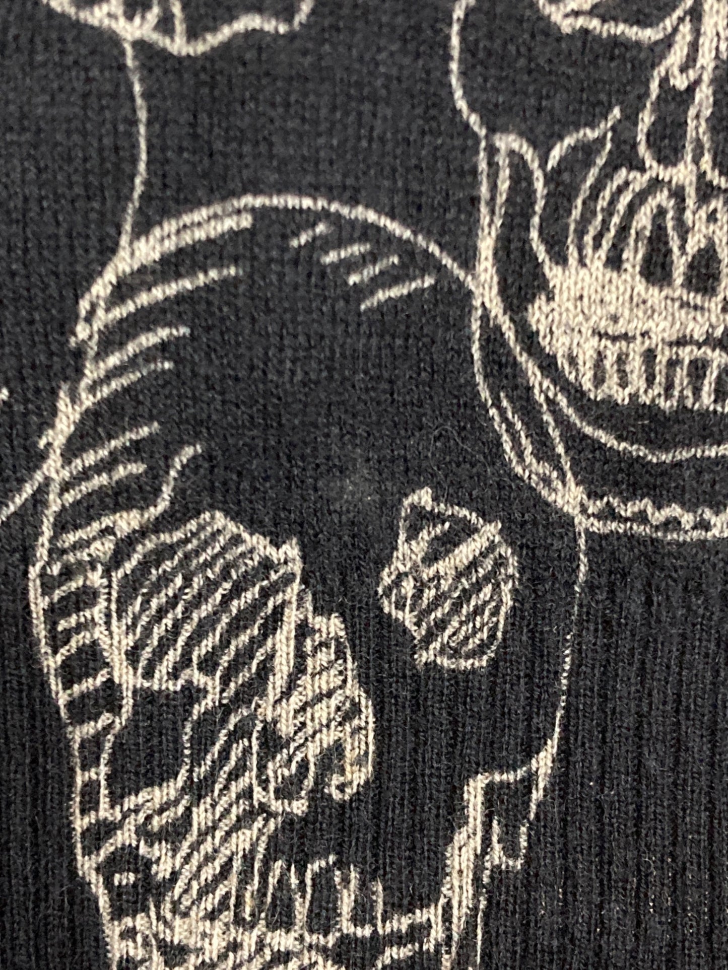 [Pre-owned] Hysteric Glamour Cardigan with skull design 0494ND01