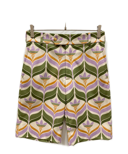 [Pre-owned] GUCCI Trefoil Print Shorts 696657 ZAJOU