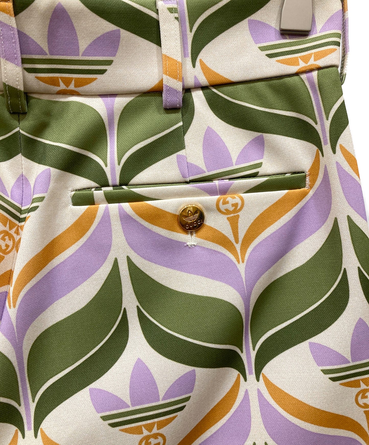 [Pre-owned] GUCCI Trefoil Print Shorts 696657 ZAJOU