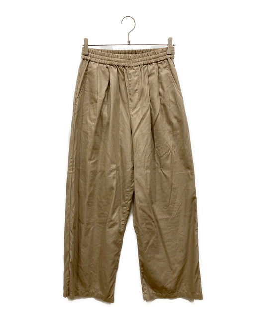 [Pre-owned] Hysteric Glamour High Waist Wide Tuck Pants 01251AP12