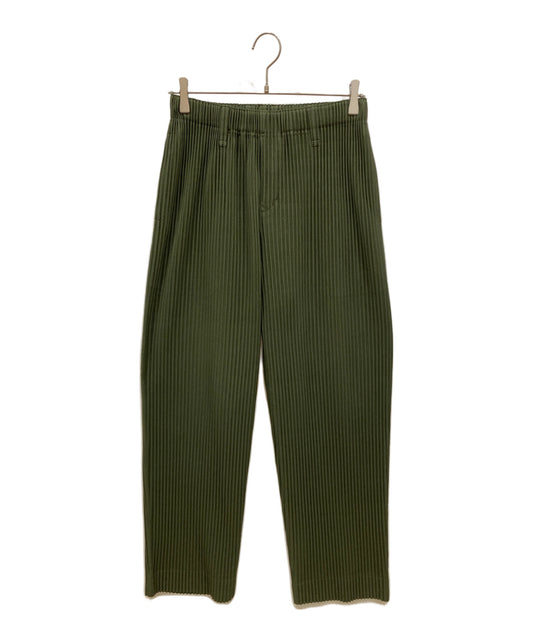 [Pre-owned] HOMME PLISSE ISSEY MIYAKE straight-pleated pants HP13JF174