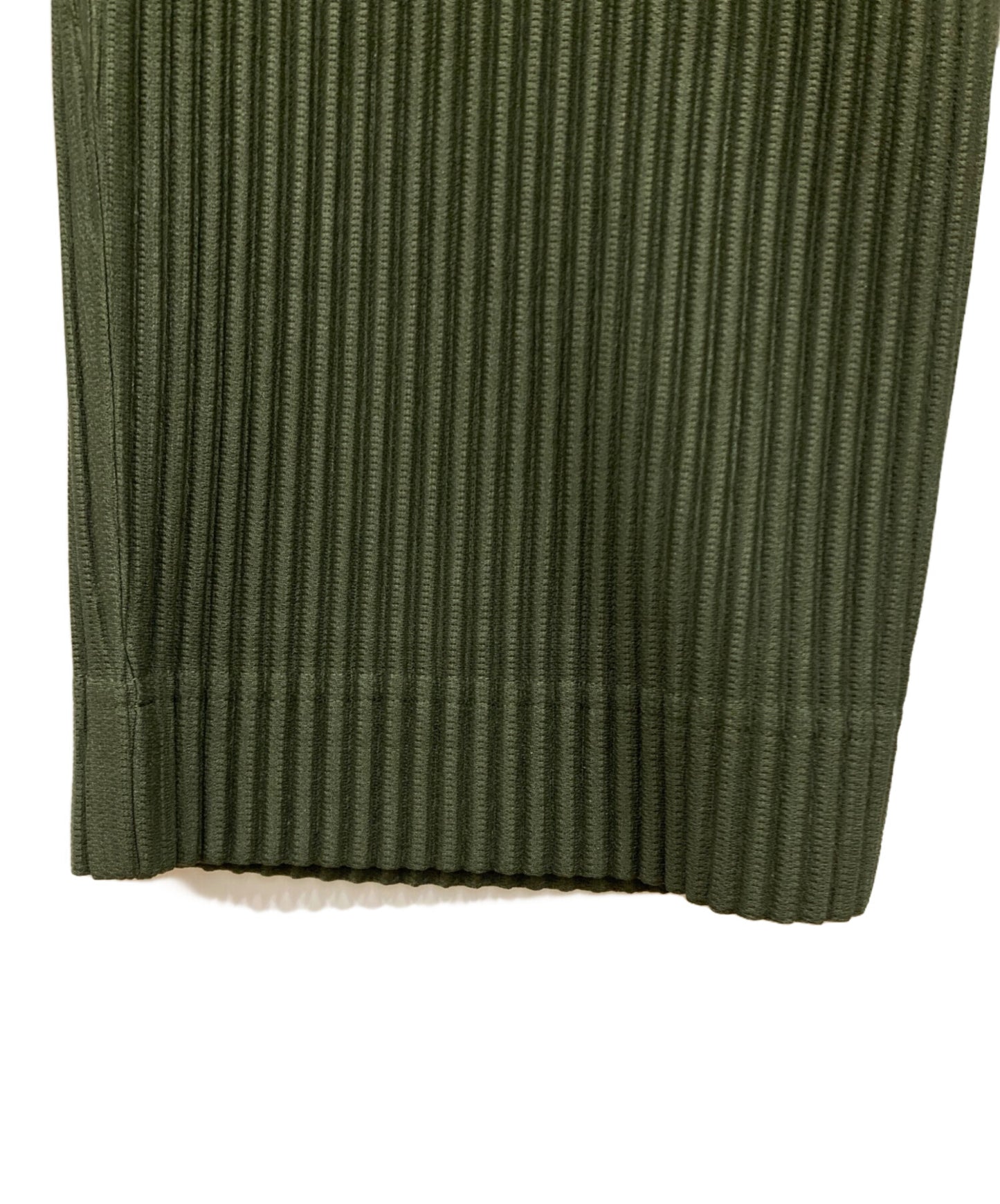 [Pre-owned] HOMME PLISSE ISSEY MIYAKE straight-pleated pants HP13JF174