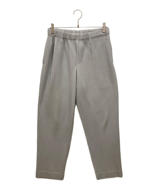 [Pre-owned] HOMME PLISSE ISSEY MIYAKE straight-pleated pants HP55JF450