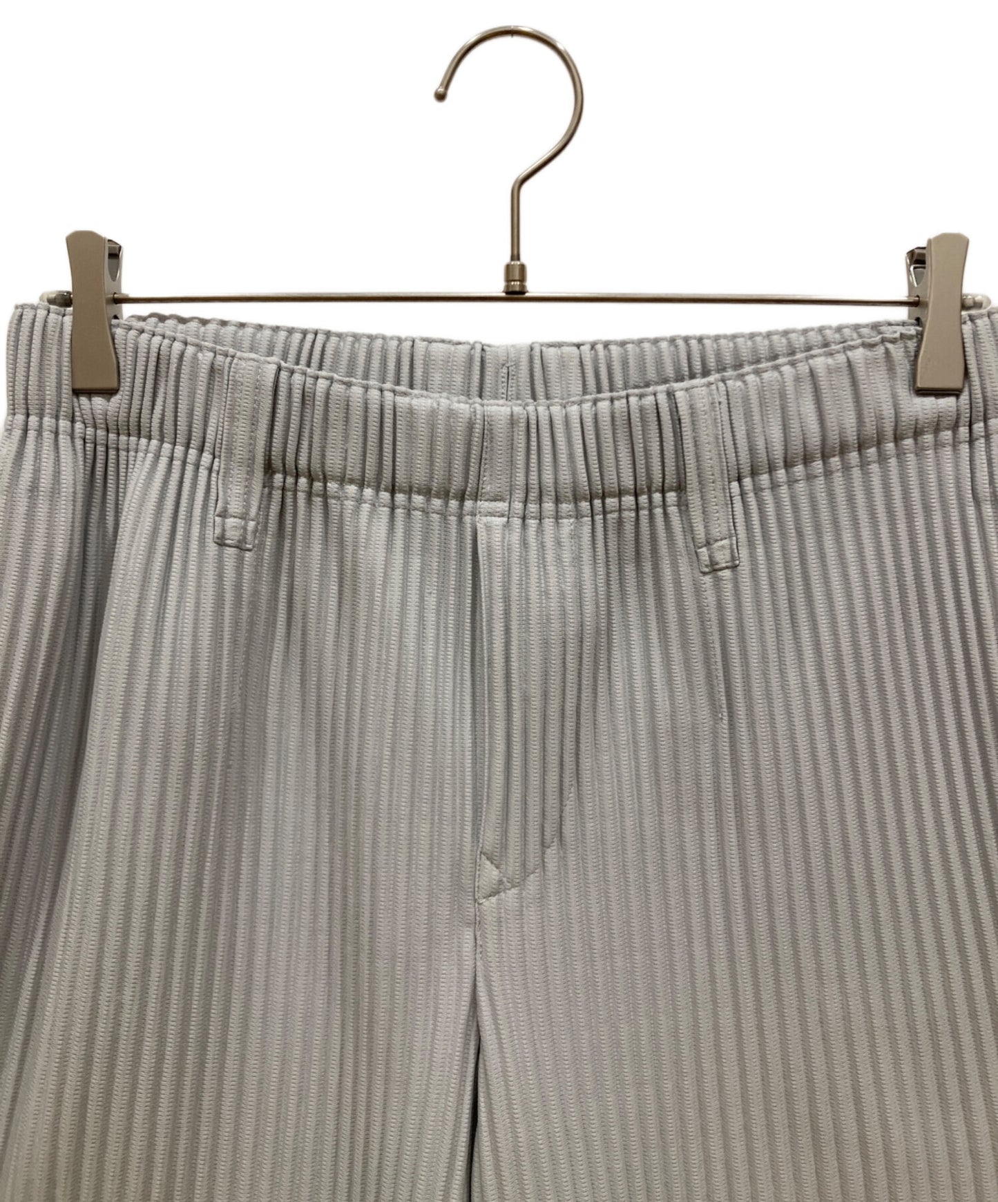 [Pre-owned] HOMME PLISSE ISSEY MIYAKE straight-pleated pants HP55JF450