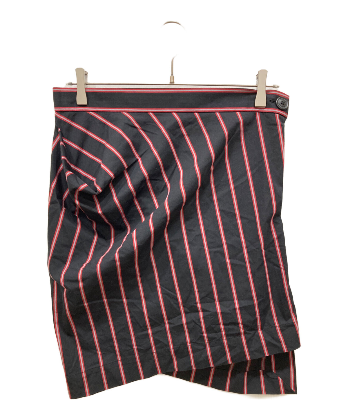 [Pre-owned] Vivienne Westwood ANGLOMANIA Asymmetrical Striped Skirt