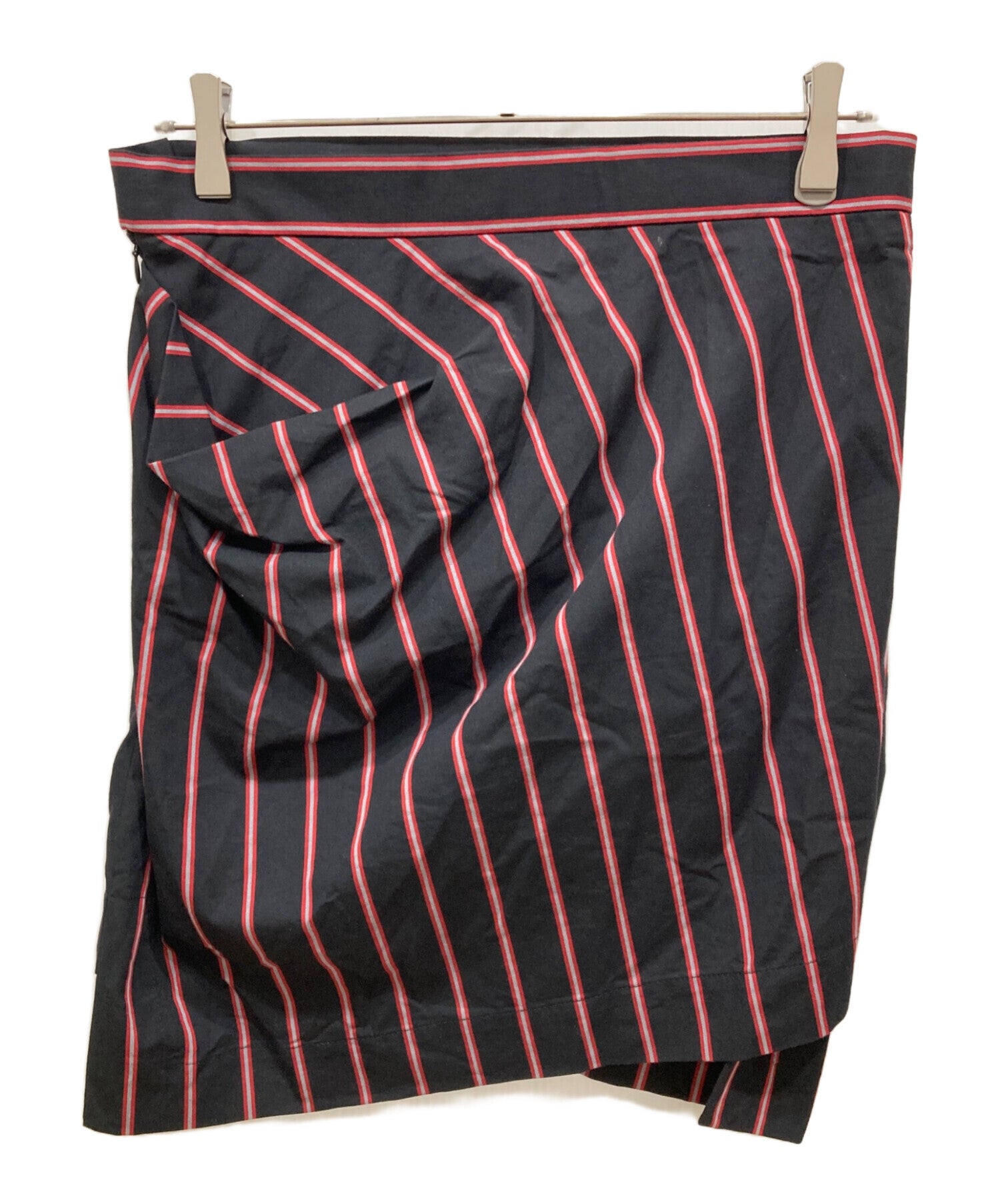 Pre-owned] Vivienne Westwood ANGLOMANIA Asymmetrical Striped Skirt