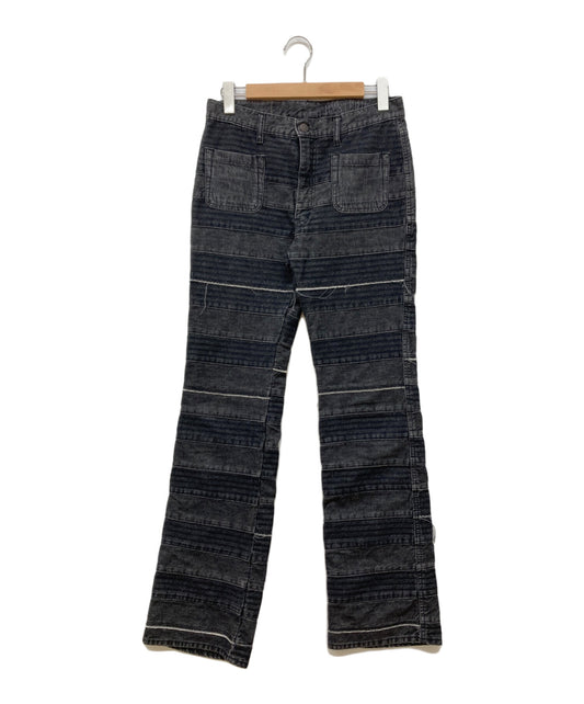 [Pre-owned] Hysteric Glamour Scratch Flare Denim 01193AP02