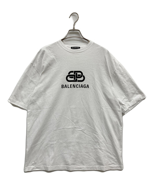 [Pre-owned] BALENCIAGA T-SHIRT/Logo T-shirt/Oversized Logo T-shirt/570803 TEV48 570803 TEV48