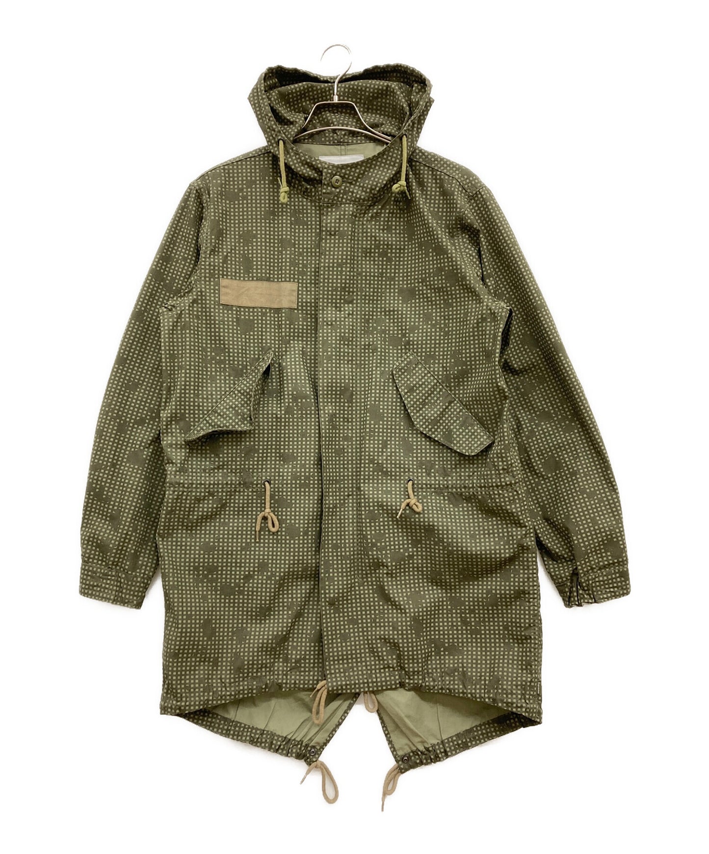 [Pre-owned] SUPREME 14SS Riot Fishtail Parka/Rain Drop Camo Coat/Mod Coat/Fishtail Coat