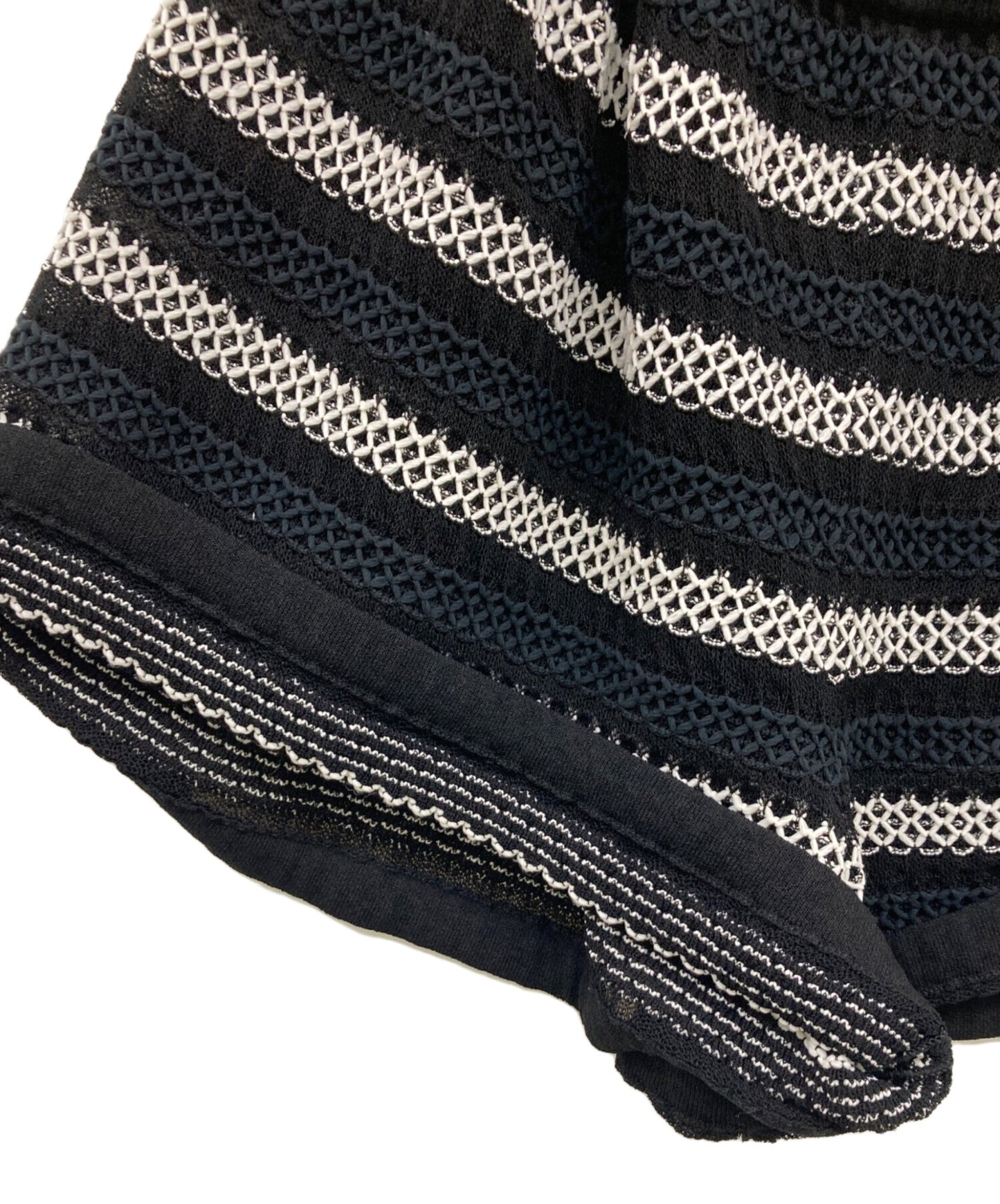 [Pre-owned] CHANEL Striped Shorts/Knit Pants/Half Pants P64366K60278