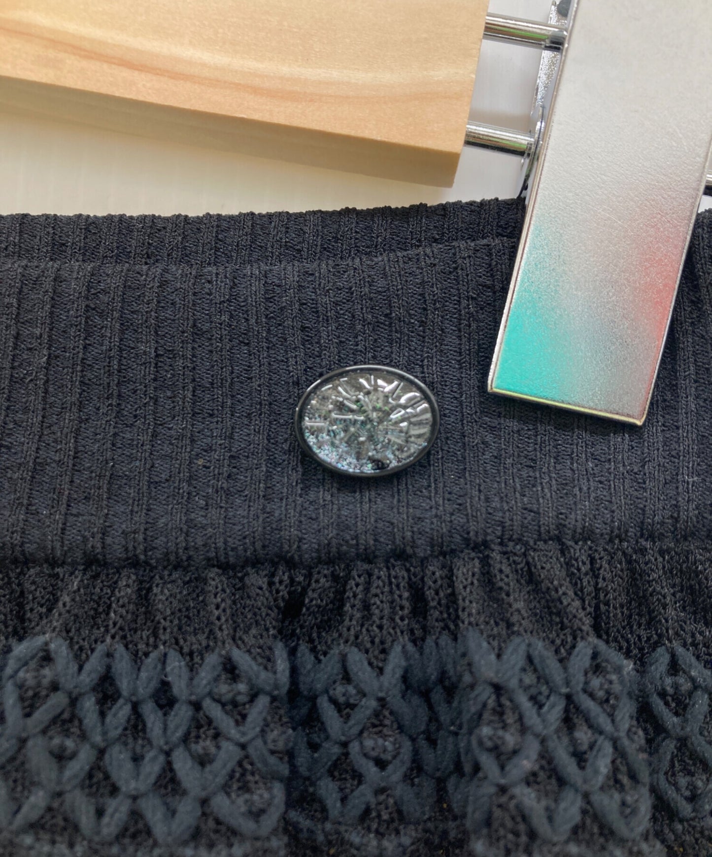 [Pre-owned] CHANEL Striped Shorts/Knit Pants/Half Pants P64366K60278