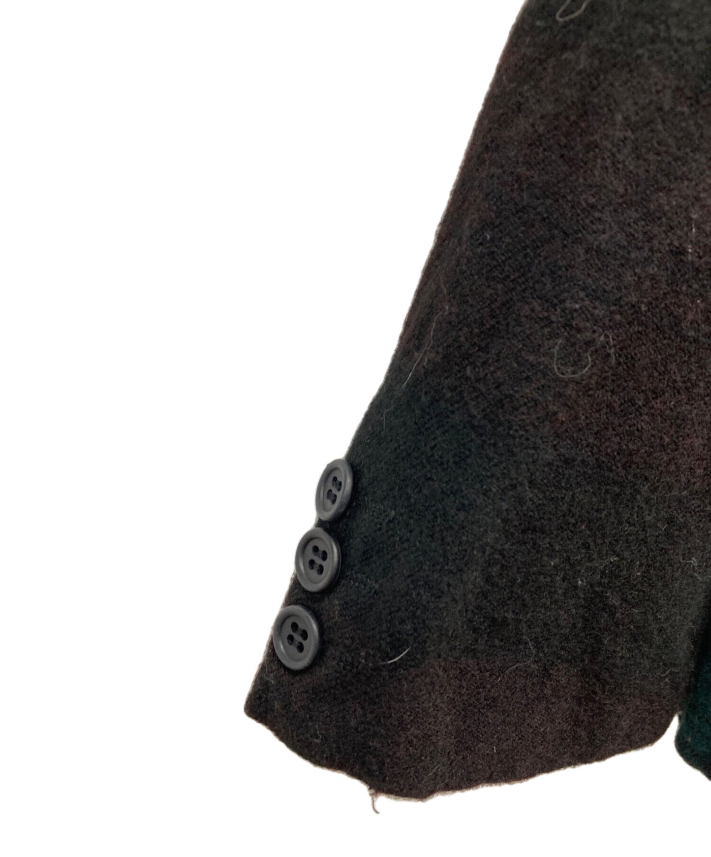 [Pre-owned] BLACK COMME des GARCONS Tartan Check Wool Jacket 1F-J013