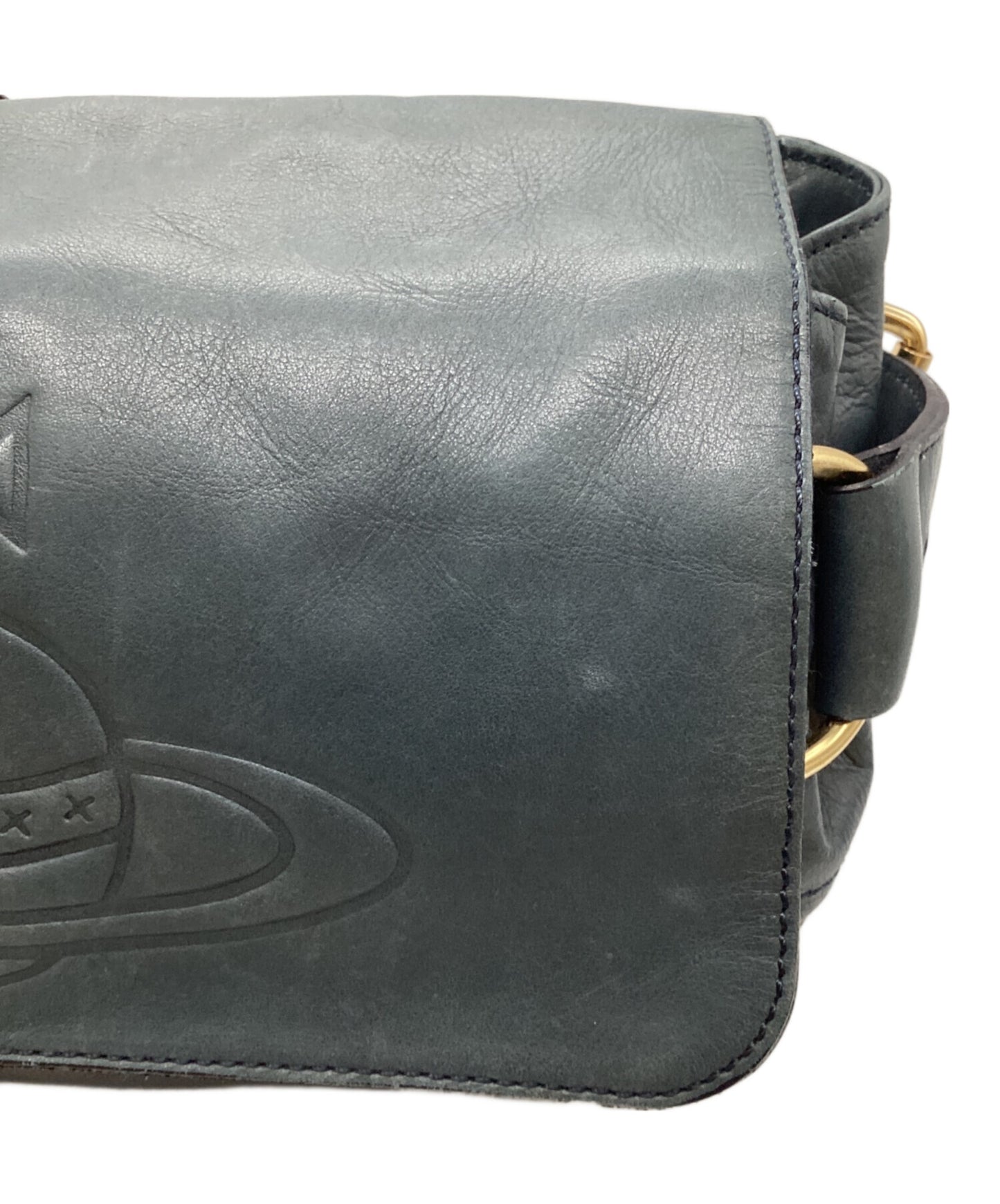 [Pre-owned] Vivienne Westwood Accord leather shoulder bag