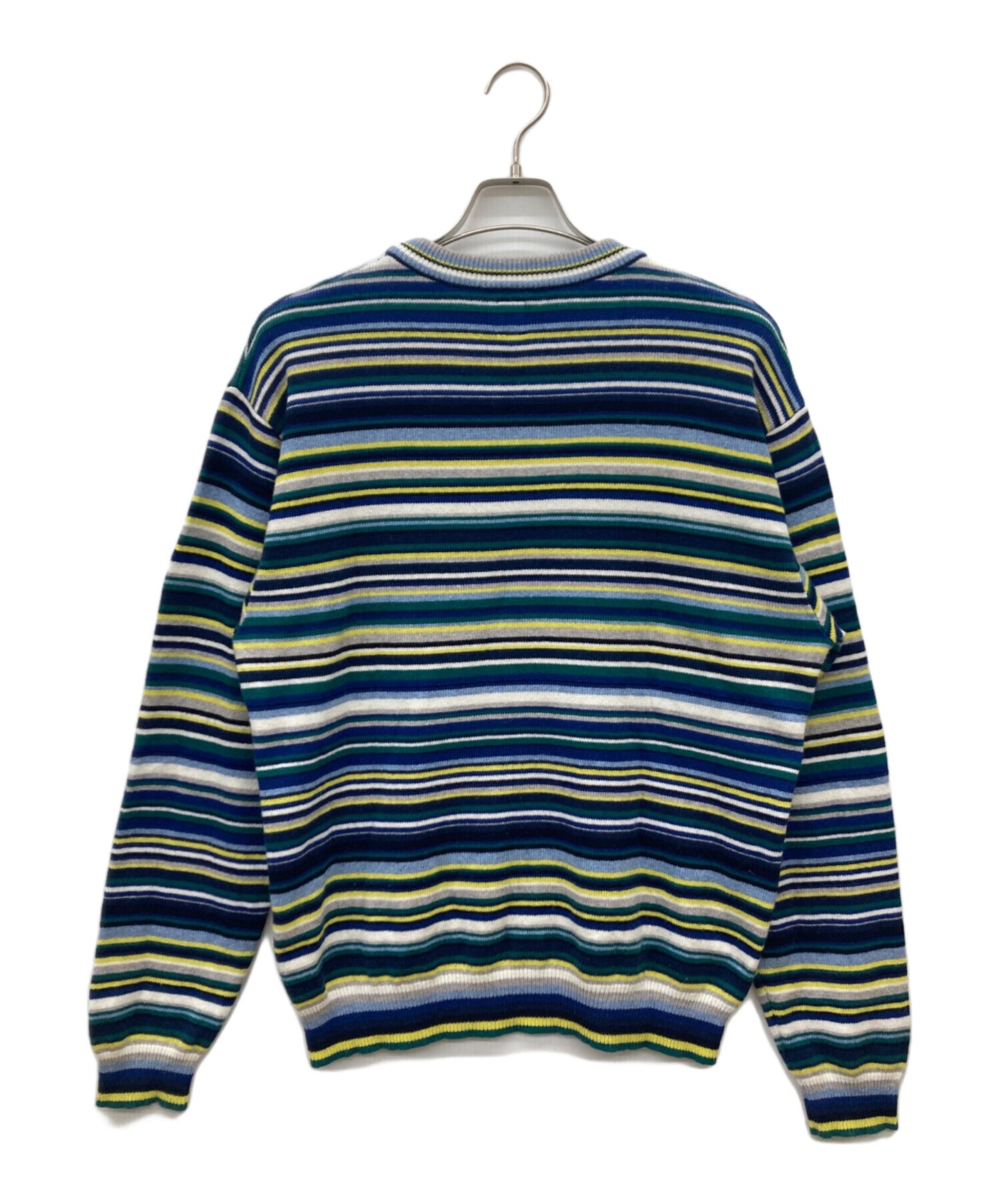 [Pre-owned] HUMAN MADE 23AW MULTI STRIPED KNIT SWEATER / 23AW / Multi striped knit sweater / Striped knit / Knit