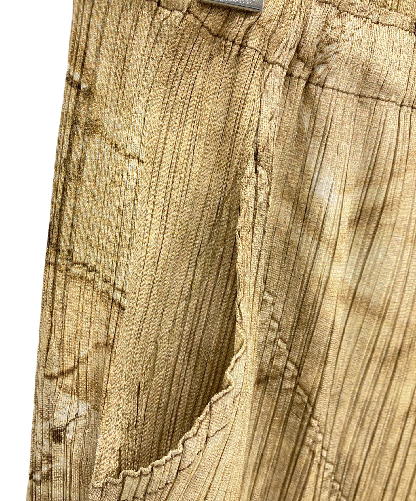 [Pre-owned] PLEATS PLEASE pleated pants with a full pattern PP21-JF762