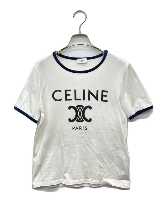 [Pre-owned] CELINE Trionf Printed Classic T-Shirt 2X872671Q