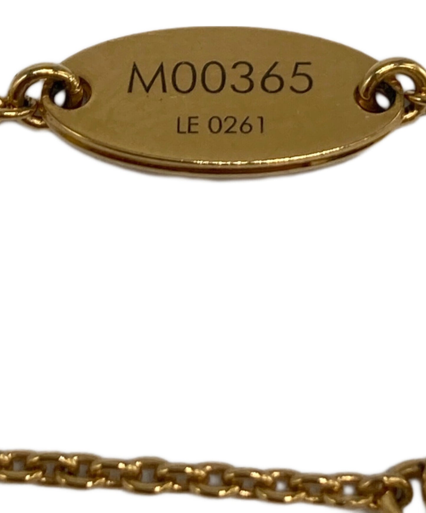[Pre-owned] LOUIS VUITTON Collier-Louisette / Necklace M00365