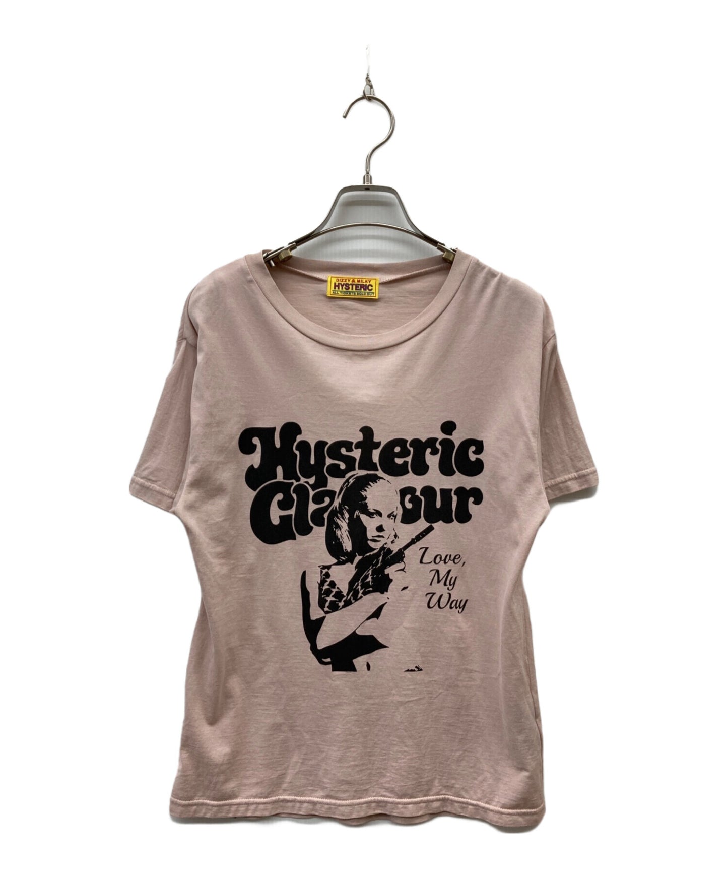 [Pre-owned] Hysteric Glamour LOVE MY WAY T-shirt 01251CT07
