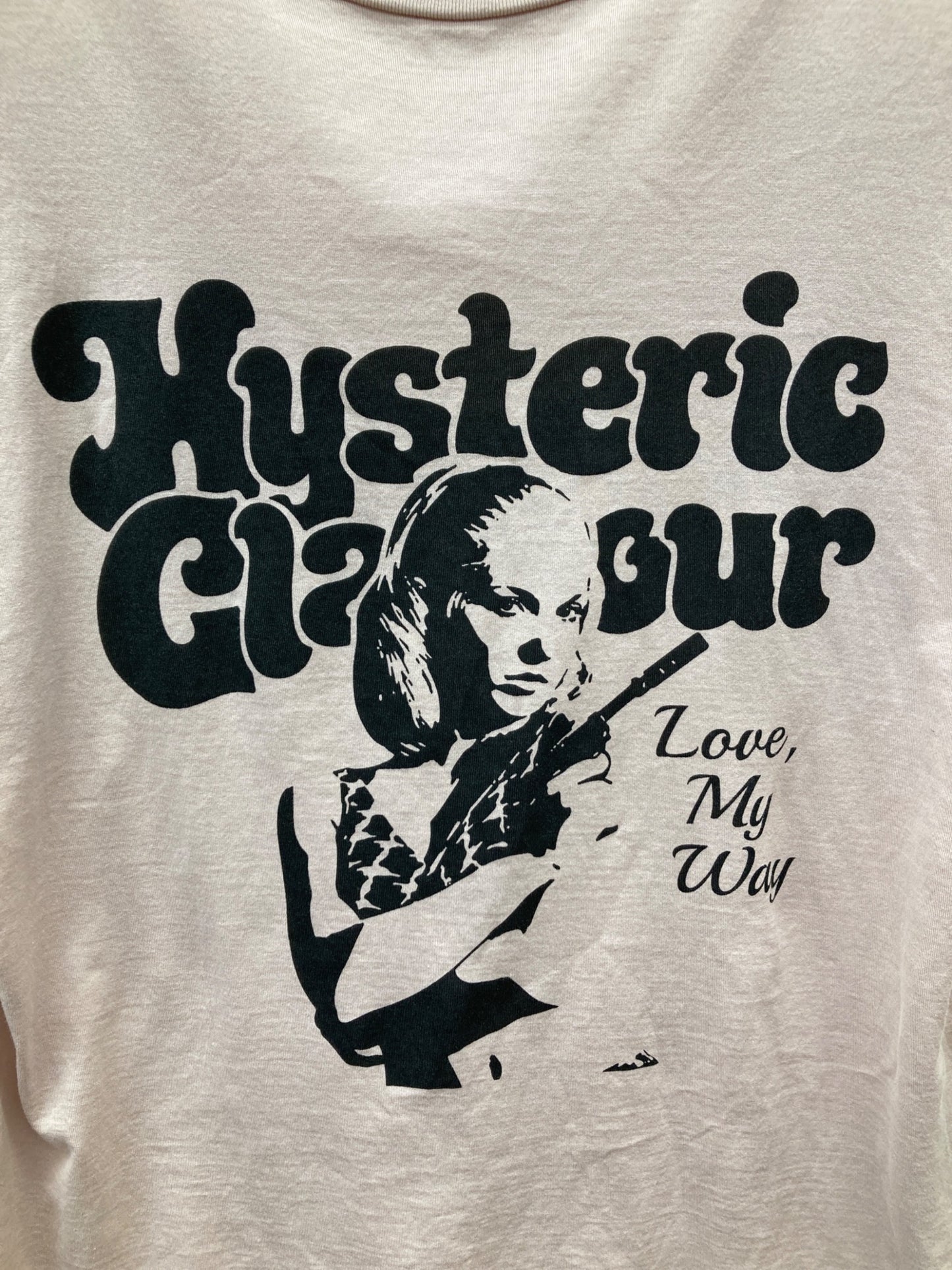 [Pre-owned] Hysteric Glamour LOVE MY WAY T-shirt 01251CT07