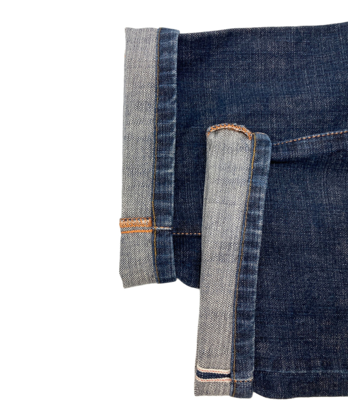 [Pre-owned] EVISU Denim Pants with Family Crest Embroidery