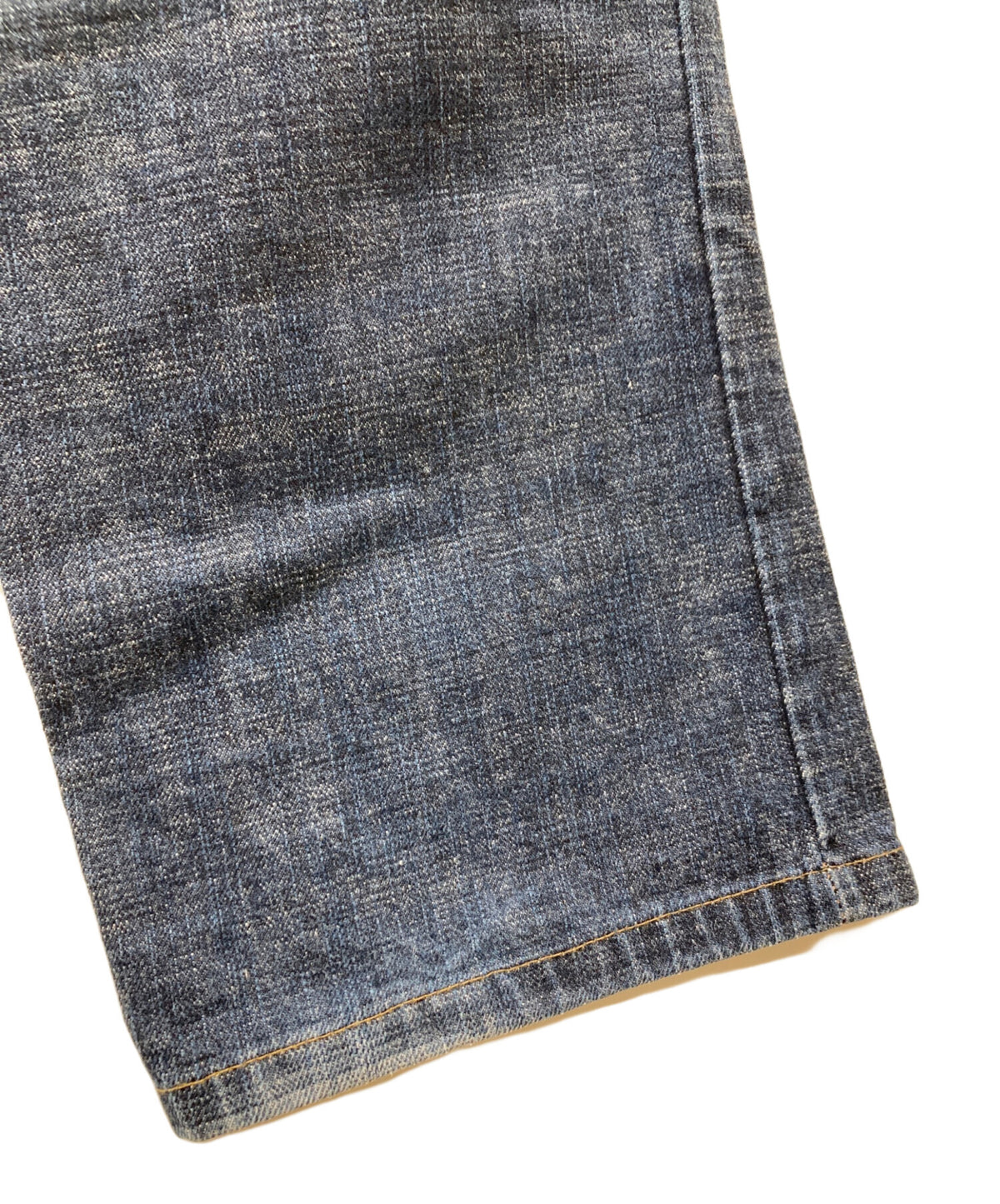 [Pre-owned] EVISU Denim Pants with Family Crest Embroidery