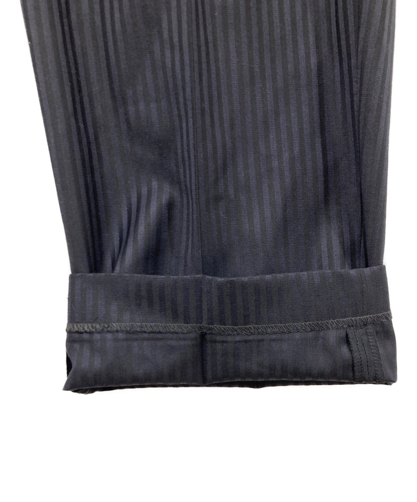 [Pre-owned] WACKO MARIA DORMEUIL STRIPED PLEATED TROUSERS