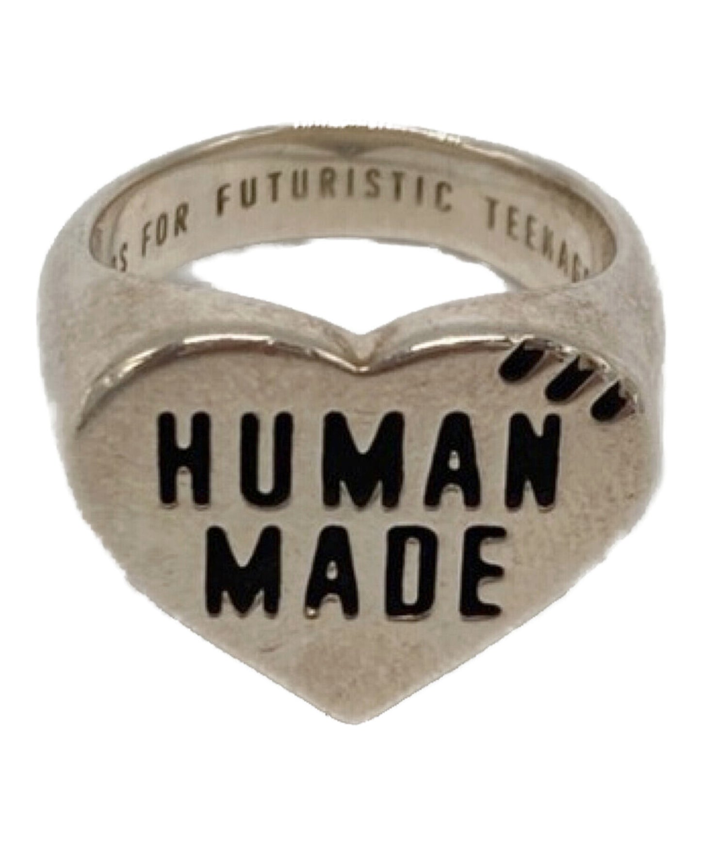 [Pre-owned] HUMAN MADE HEART SILVER RING