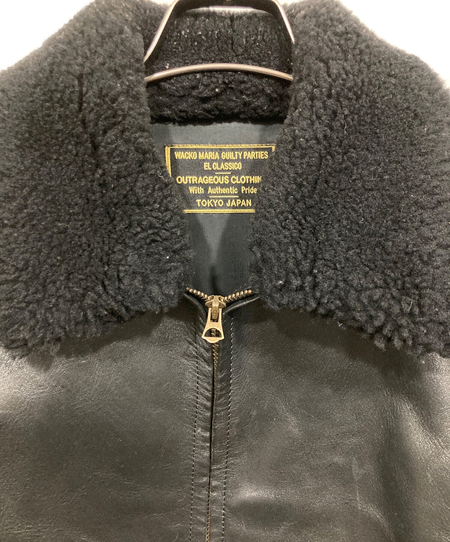 [Pre-owned] WACKO MARIA G-1 Leather Jacket