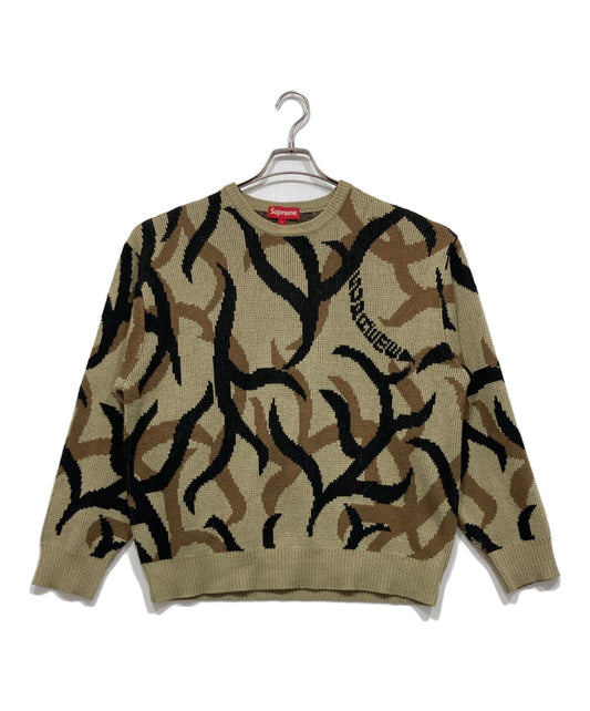 [Pre-owned] SUPREME tribal camo Sweater