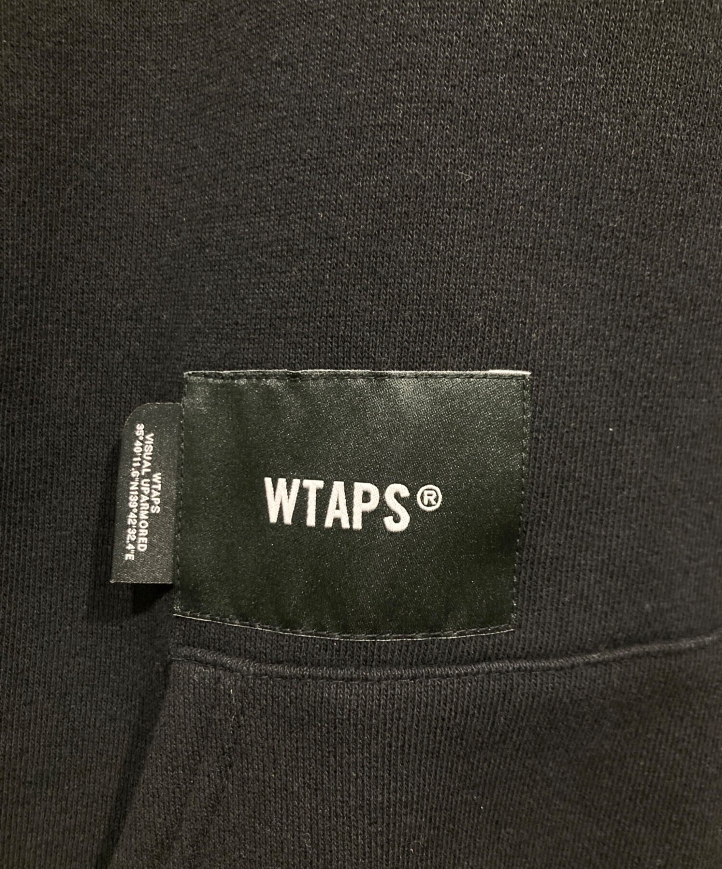 [Pre-owned] WTAPS WTVUA HOODY COTTON sweatshirt