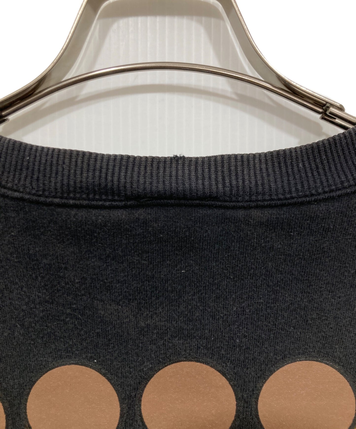 [Pre-owned] A BATHING APE BABY MILO printed crew neck sweatshirt