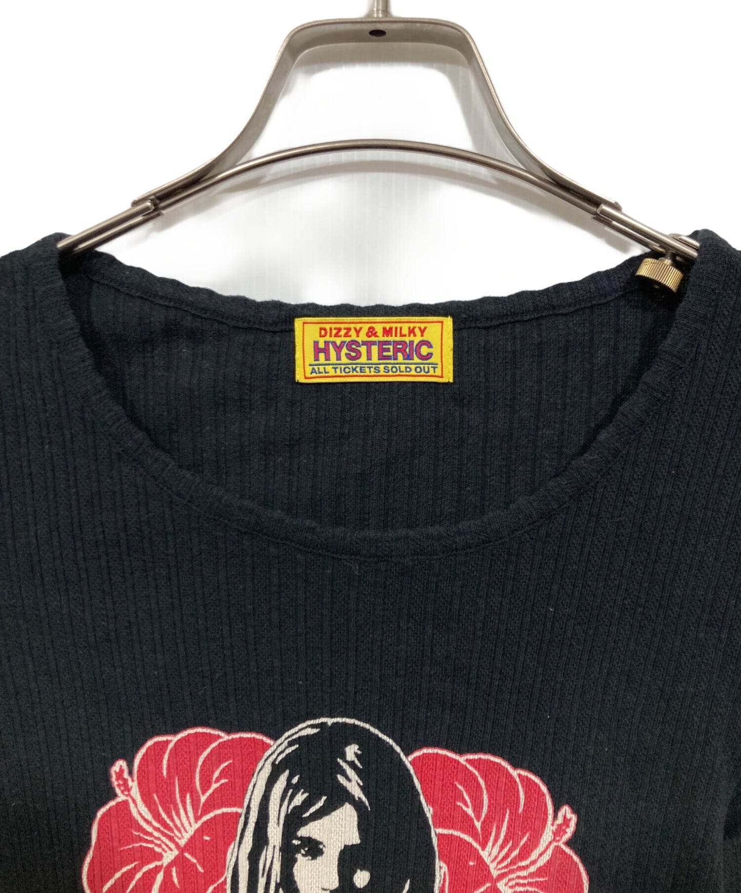 [Pre-owned] Hysteric Glamour ALOHA GIRL Short-Sleeve T-Shirt 01221CT12