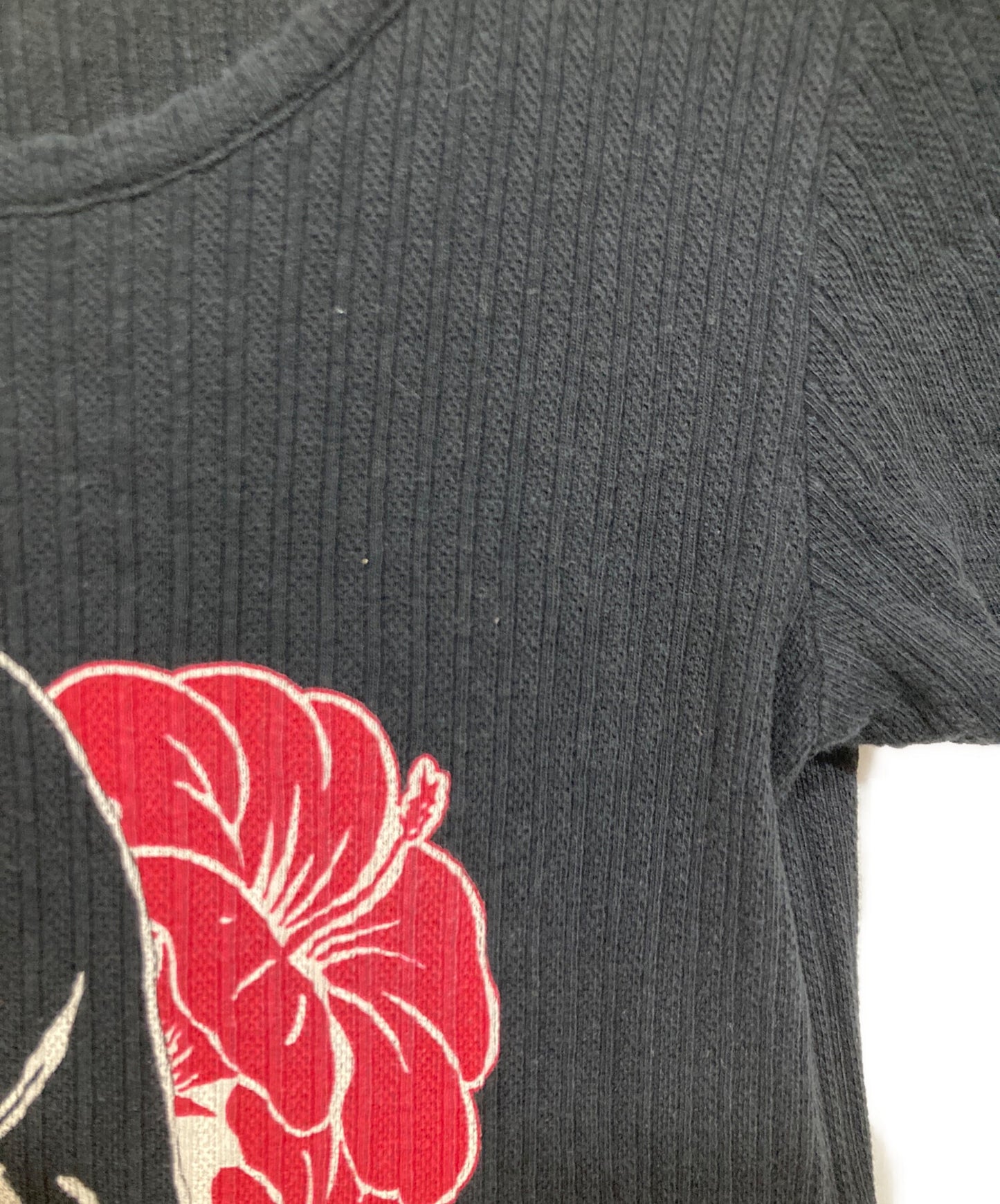 [Pre-owned] Hysteric Glamour ALOHA GIRL Short-Sleeve T-Shirt 01221CT12