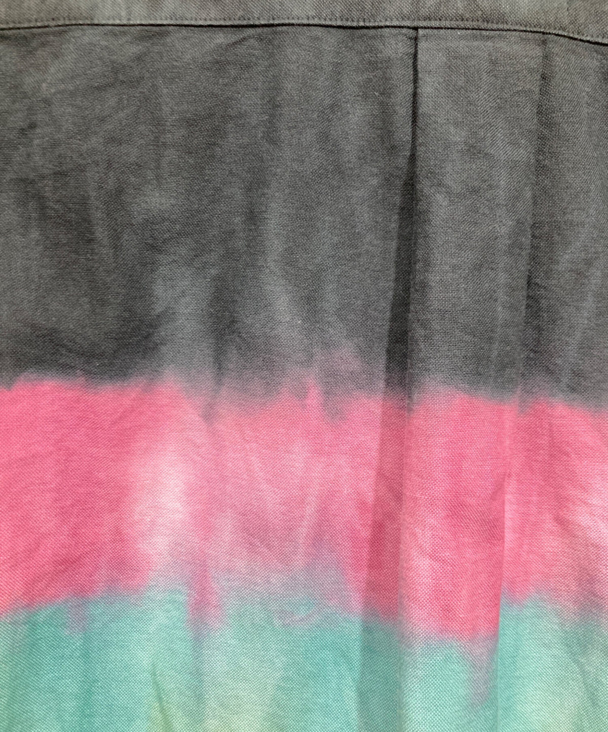 [Pre-owned] Graphpaper Tie-Dye Oxford Long-Sleeve Button-Down Box Shirt GM194-50701