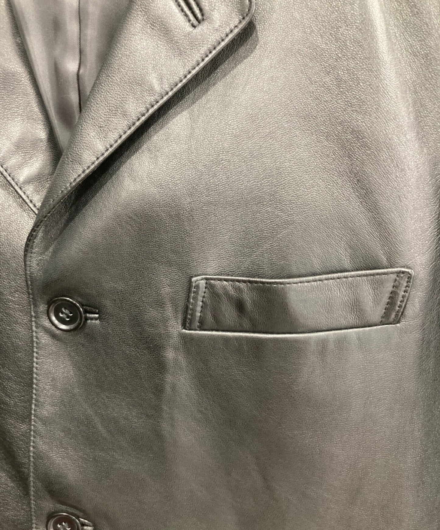 [Pre-owned] Yohji Yamamoto D'URBAN A.A.R 3B lamb leather jacket / 860708 / estimated 90s 860708