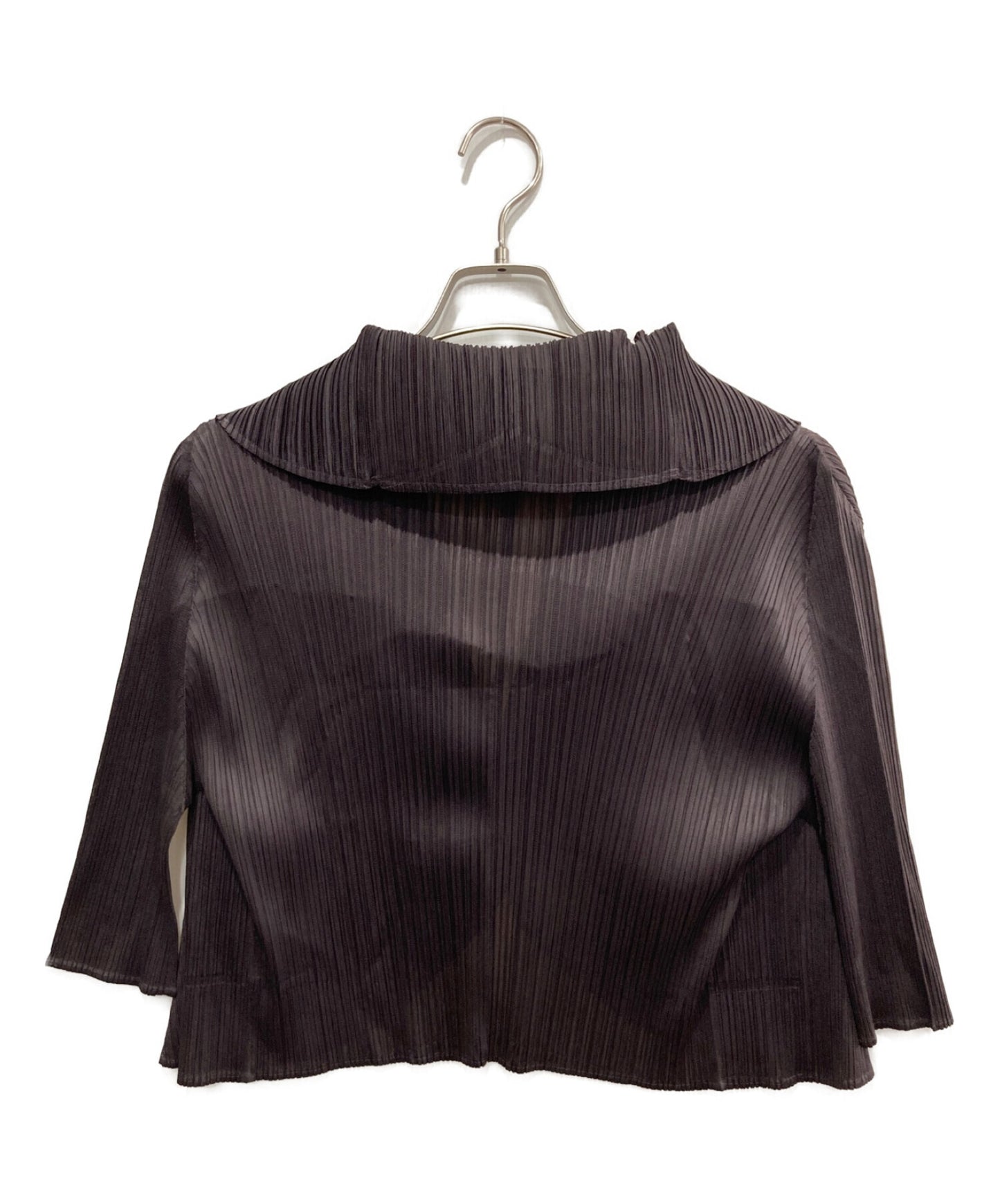 [Pre-owned] PLEATS PLEASE pleated cardigan PP31-J0823