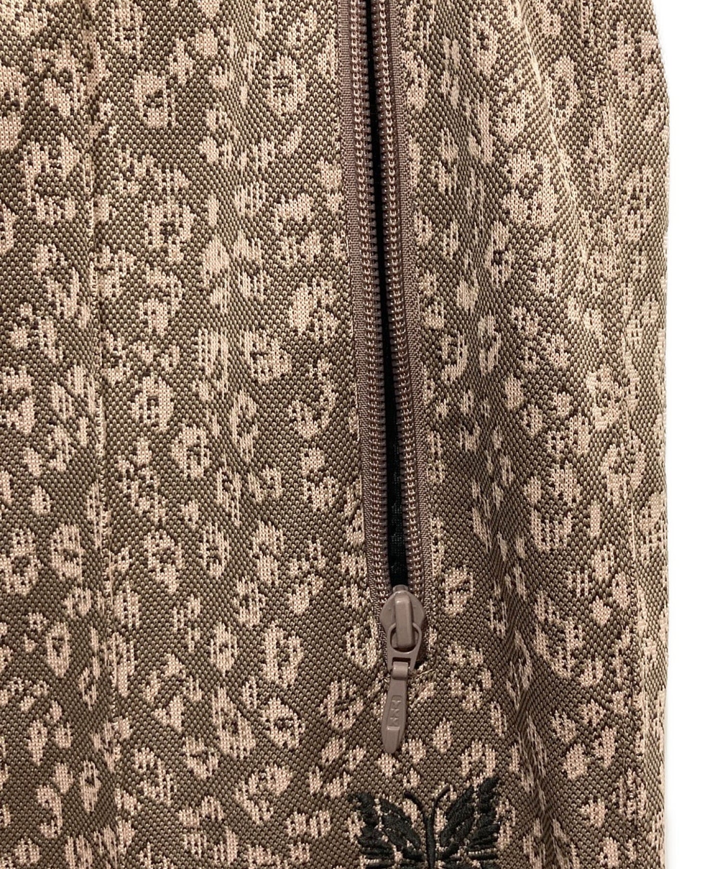 [Pre-owned] Needles Jacquard track pants/KP378/pants/bottoms/pants with all over pattern KP378